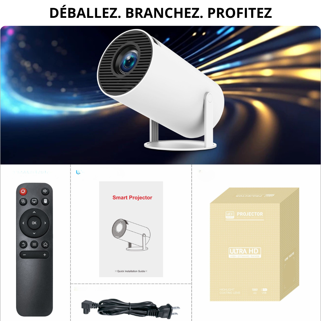 Videoprojecteur - Full HD - 1080P - Projecteur - 4K